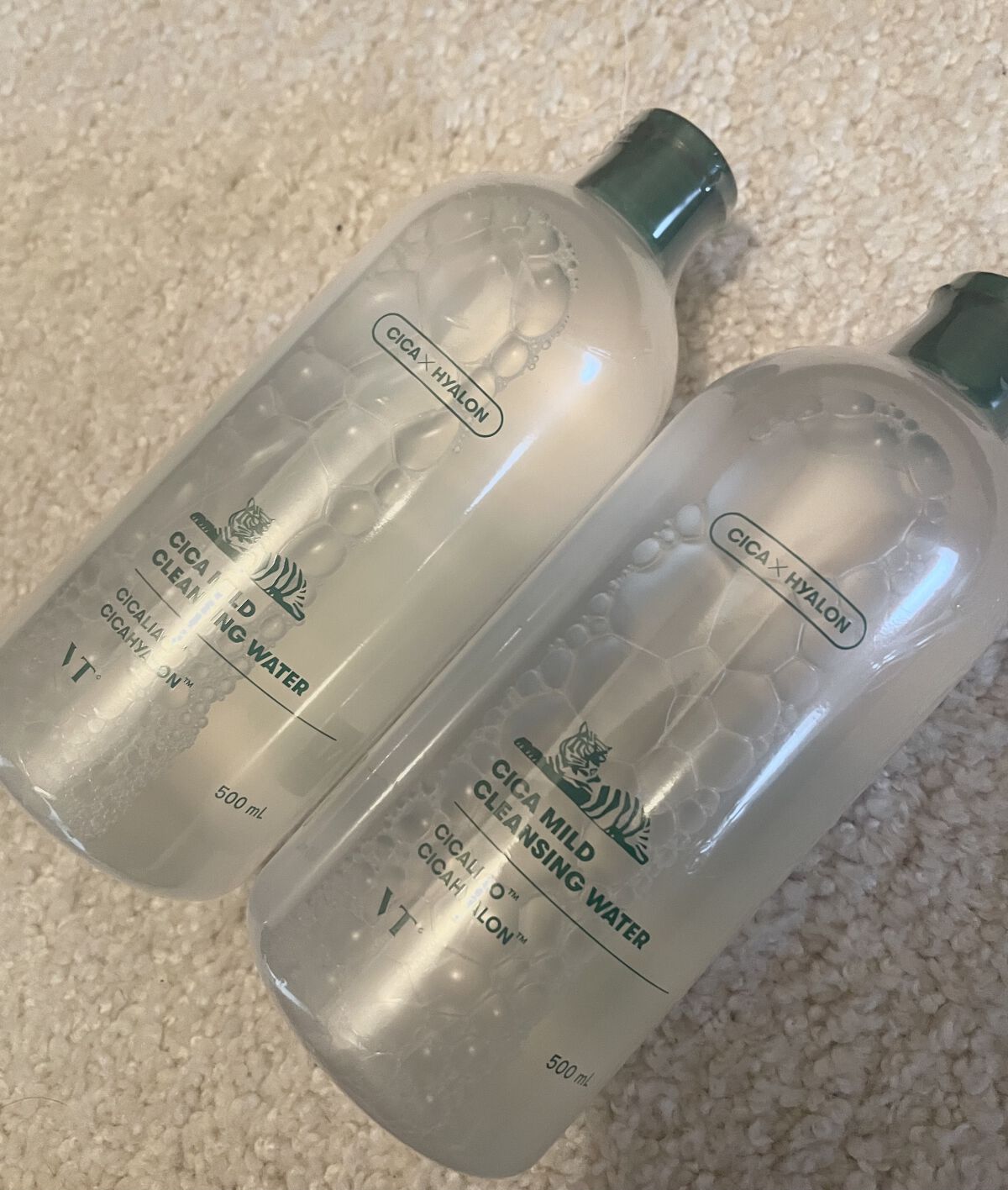 CICA マイルドクレンジングウォーター/VT/クレンジングウォーターを使ったクチコミ（1枚目）
