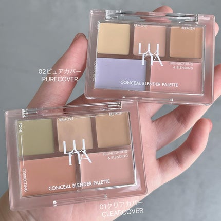 コンシールブレンダーパレット/LUNA/パレットコンシーラーを使ったクチコミ(2枚目)