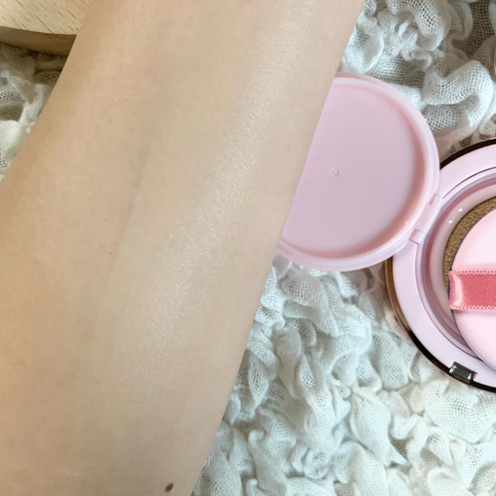 ピンクティーツリーカバークッション/APLIN/クッションファンデーションを使ったクチコミ(2枚目)