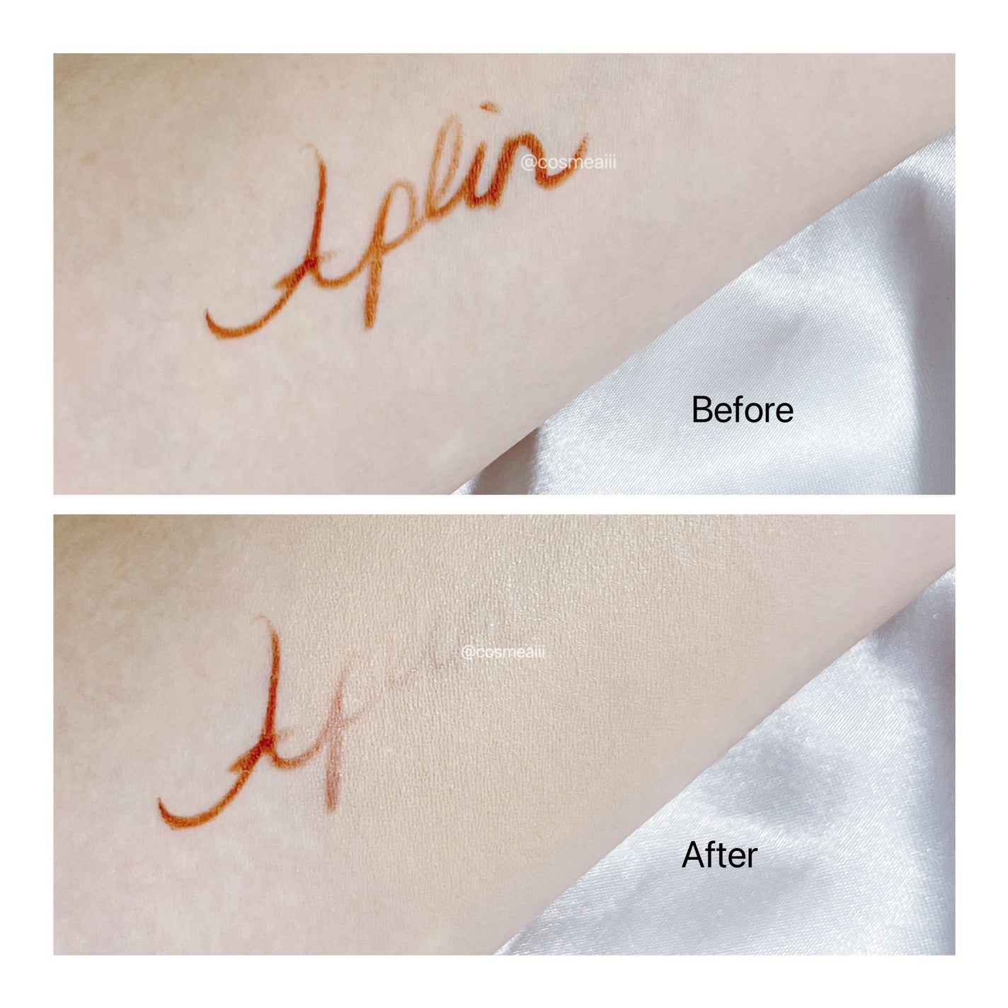 ピンクティーツリーカバーアップグロウクッション/APLIN/クッションファンデーションを使ったクチコミ(5枚目)