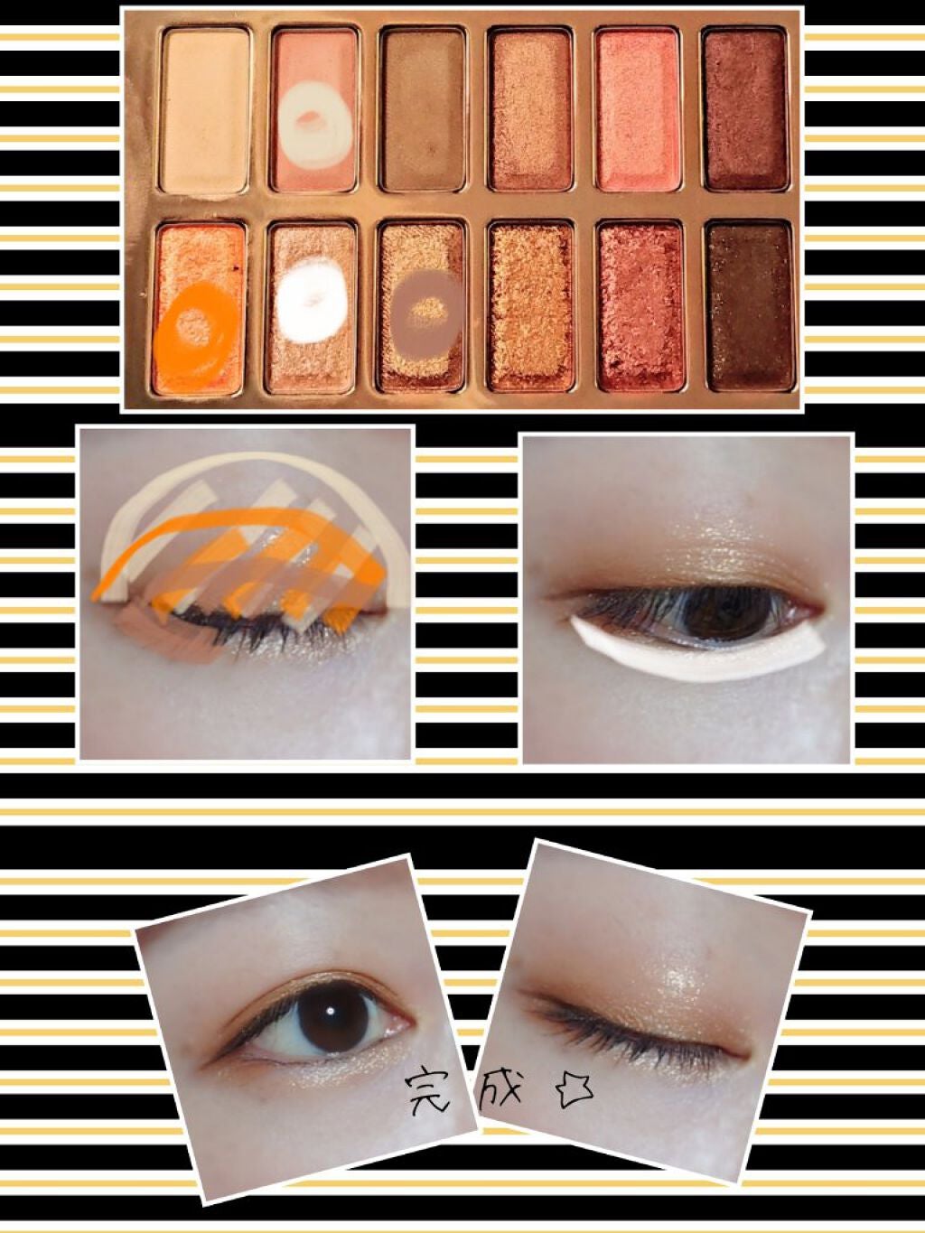 バレンタインボックス/VAVI MELLO/アイシャドウパレットを使ったクチコミ(2枚目)