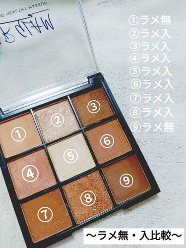 UR GLAM　BLOOMING EYE COLOR PALETTE/U R GLAM/アイシャドウパレットを使ったクチコミ（2枚目）