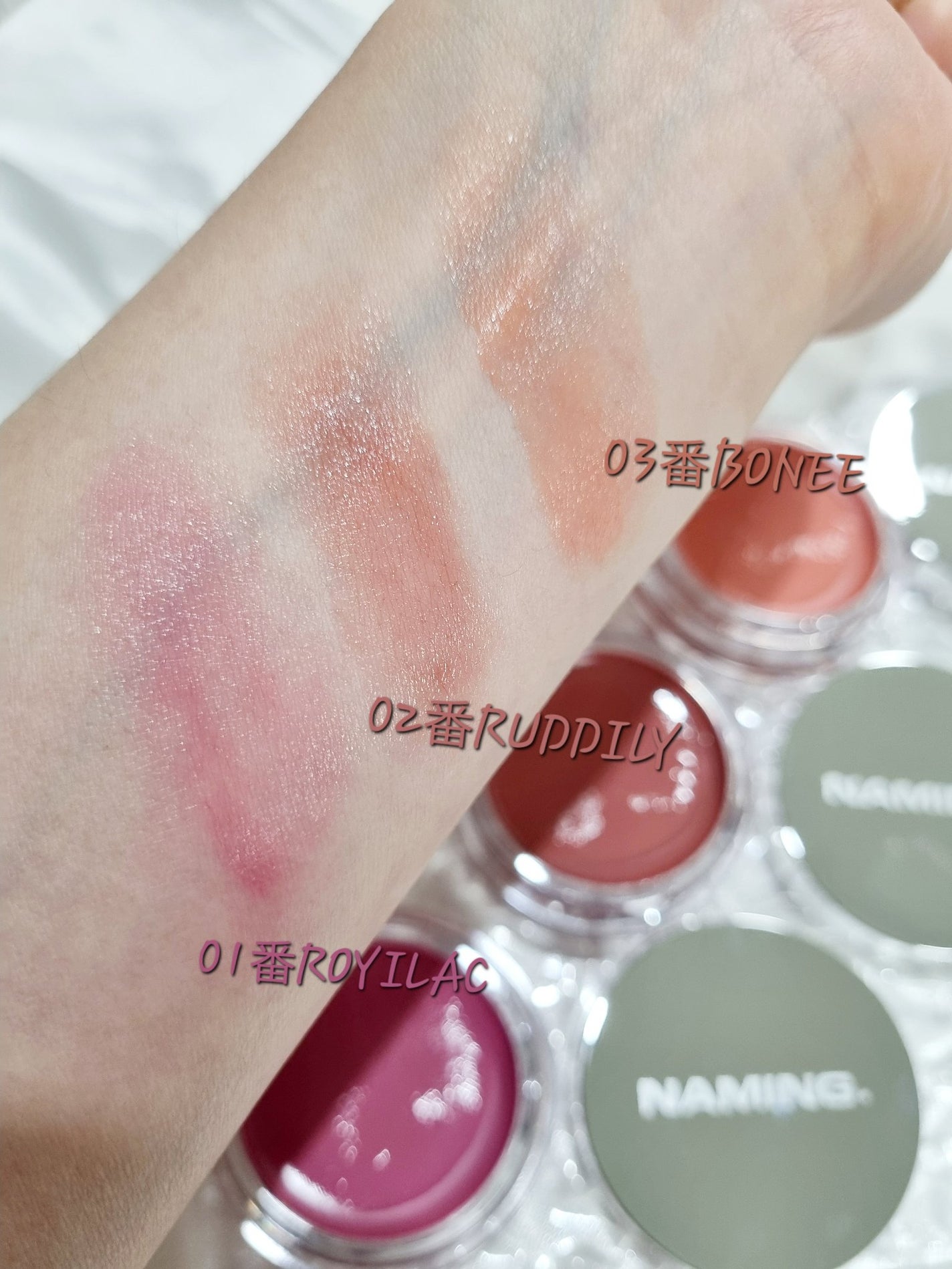 ネーミング フラッフィーパウダーブラッシュ/NAMING./パウダーチークを使ったクチコミ(7枚目)