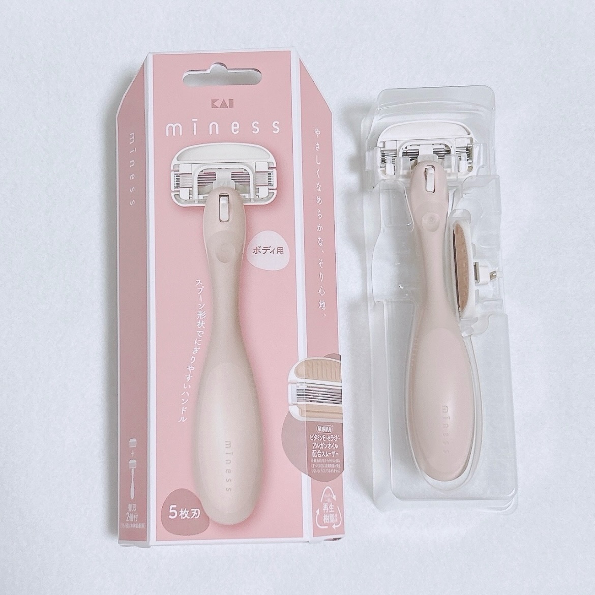 miness VIOデリケートゾーン用カミソリ/貝印/シェーバーを使ったクチコミ（2枚目）