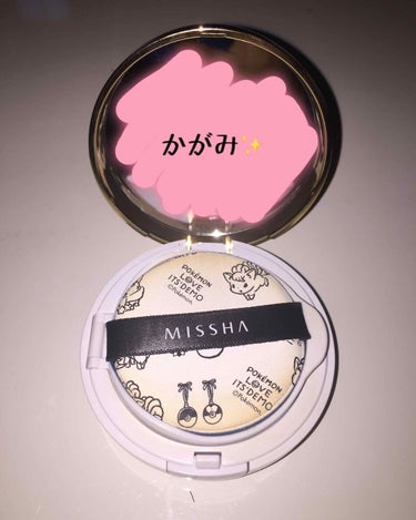 M クッション ファンデーション(モイスチャー)/MISSHA/クッションファンデーションを使ったクチコミ（2枚目）