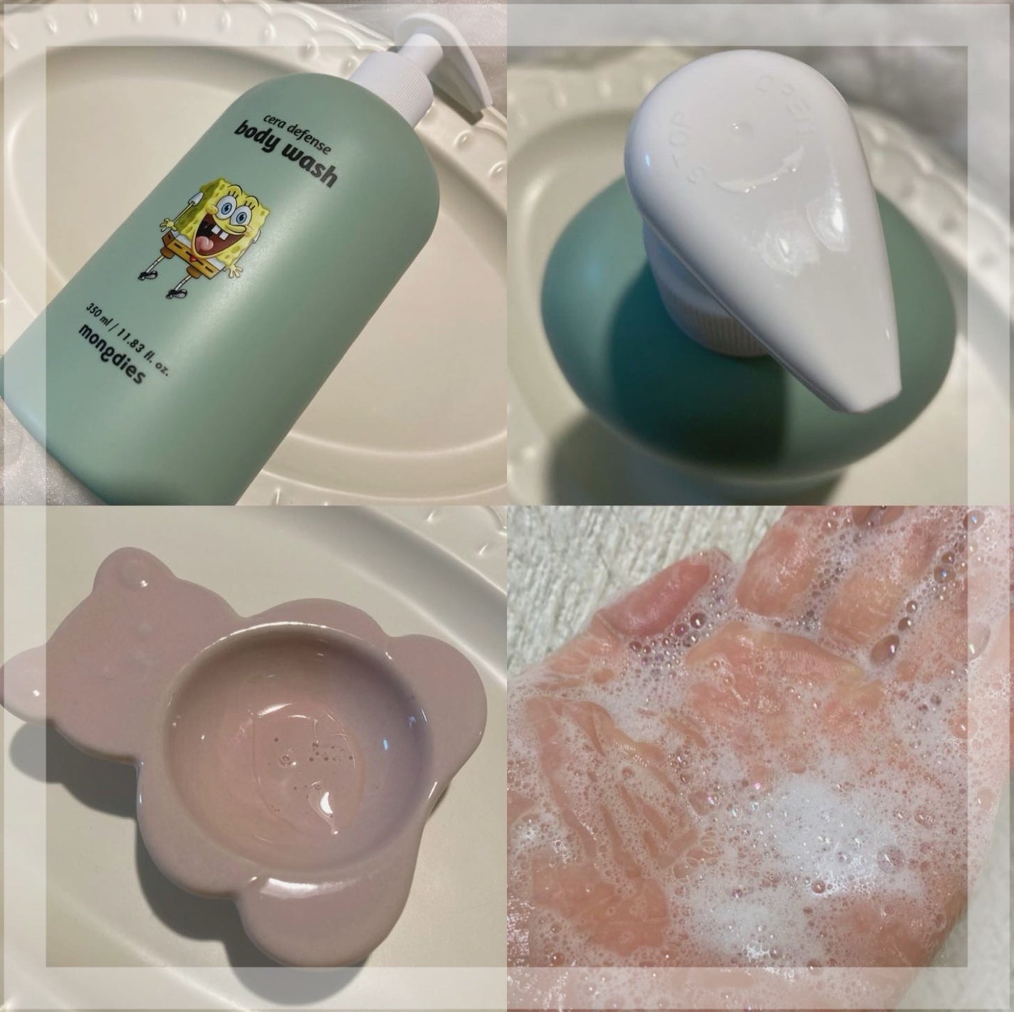 キッズ スポンジボブ ボディウォッシュ/モンディエス/ボディソープを使ったクチコミ(2枚目)