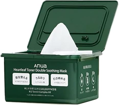 ドクダミトナーダブルスージングマスク Anua