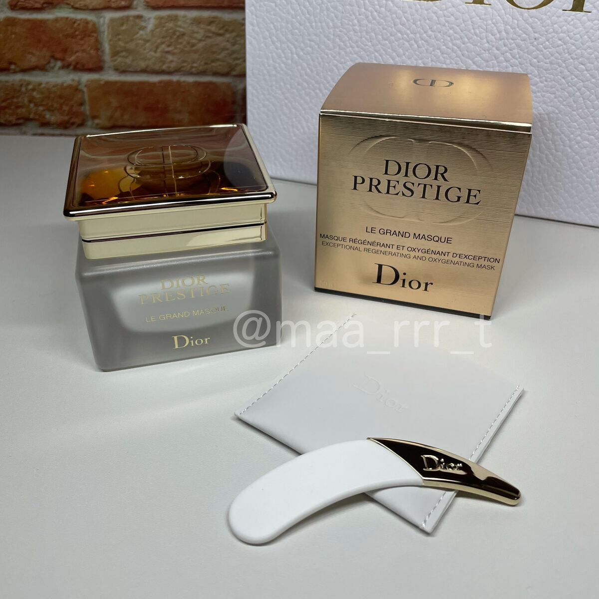 ☆未使用☆ Dior プレステージ ル グラン マスク 50ml 試してみた】Dior プレステージ ル グラン マスクの効果・肌質別