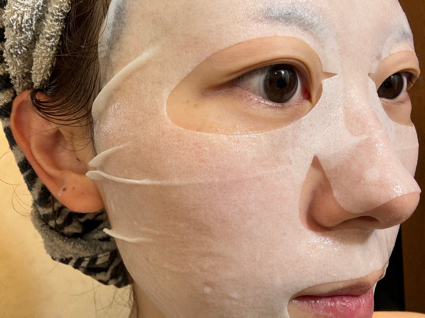 ホワイトトリュフナリシングトリートメントマスク/ダルバ/シートマスク・パックを使ったクチコミ(3枚目)