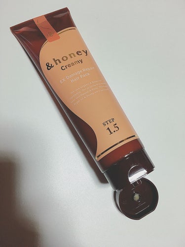 &honey &honey  Creamy EXダメージリペアヘアパック1.5のクチコミ「『＆honey Creamy EXダメージリペアヘアパック1.5』

髪の水分量14%に着目し.....」（1枚目）