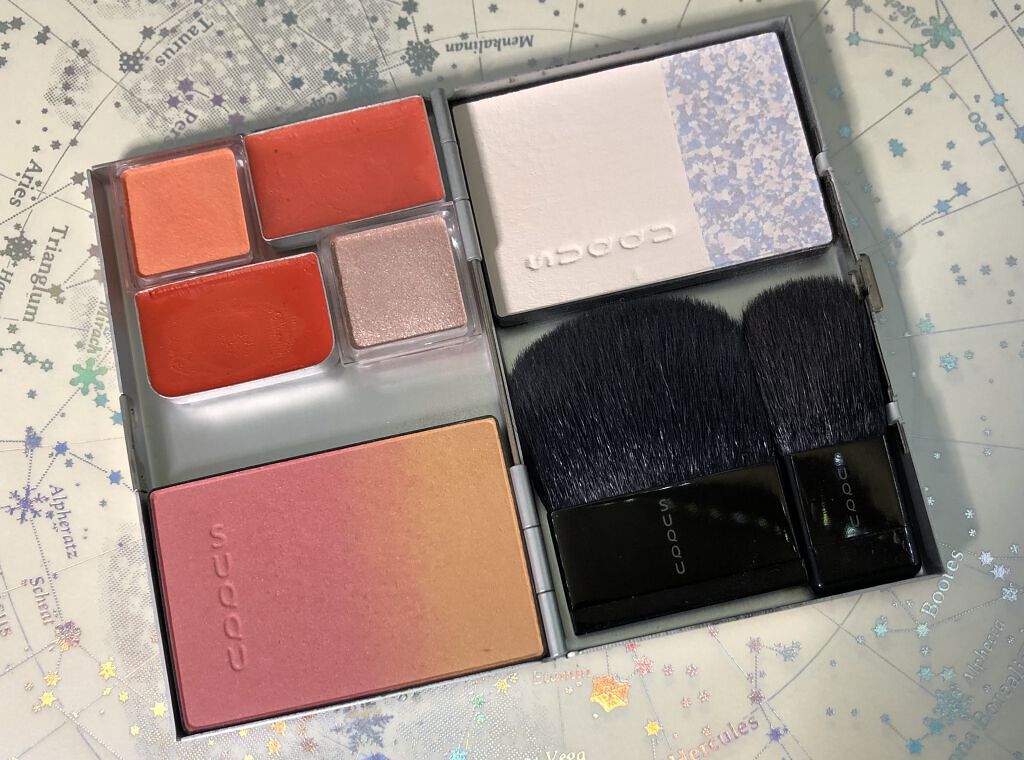 アイカラー プレイフル OR01/エレガンス クルーズ/単色アイシャドウを使ったクチコミ（2枚目）