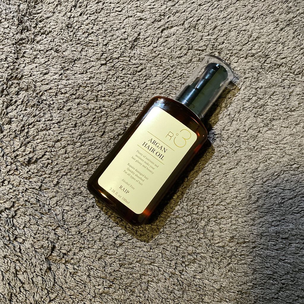 ライプ R3 アルガン ヘアオイル/RAIP/ヘアオイルを使ったクチコミ（1枚目）