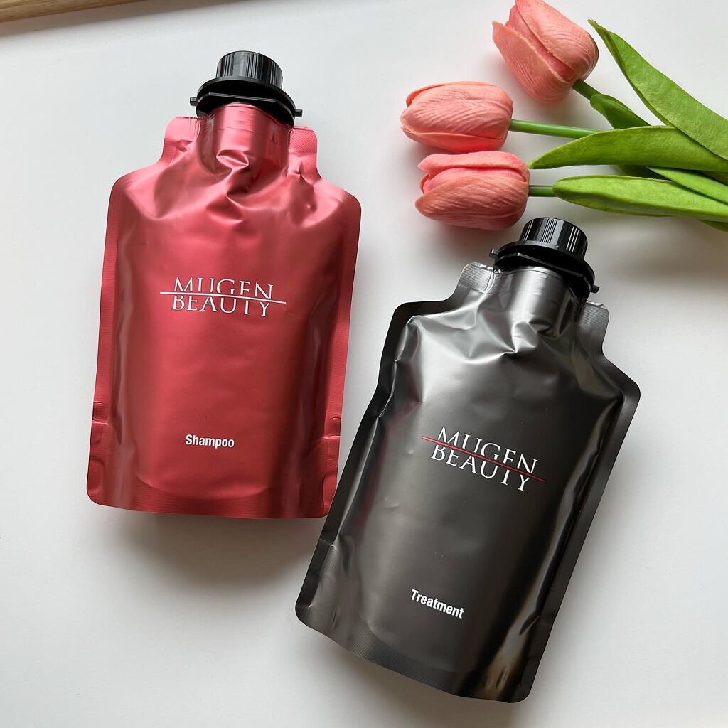 MUGEN BEAUTY クレンジングシャンプー／美容液トリートメント/MUGEN BEAUTY /市販シャンプーを使ったクチコミ（2枚目）