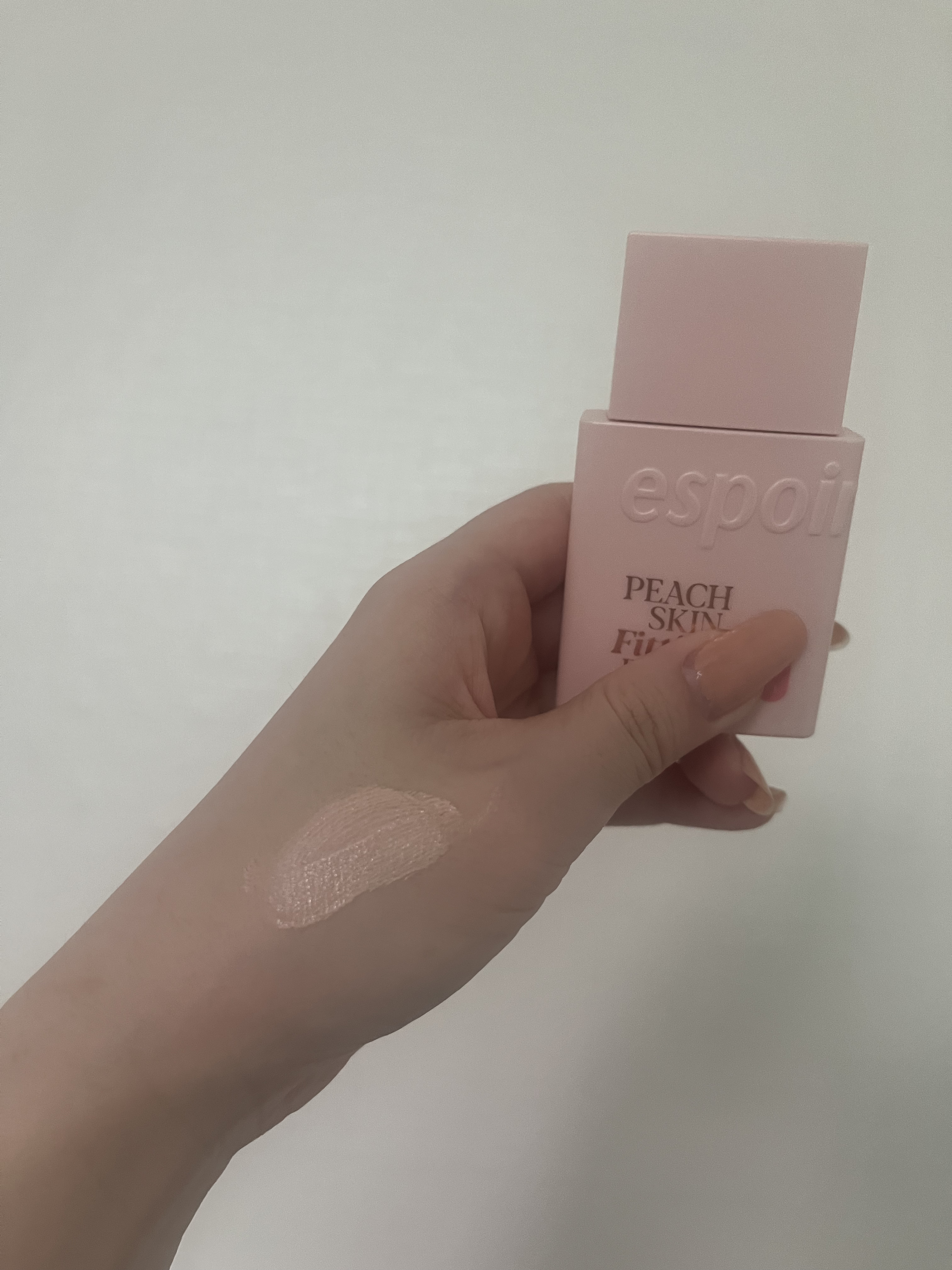 ピーチスキンフィッティングベース オールニュー SPF50 PA++++/espoir/化粧下地を使ったクチコミ（3枚目）