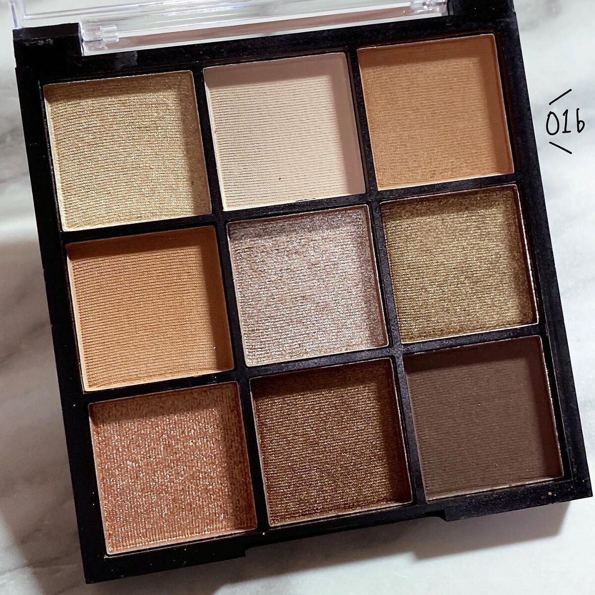 UR GLAM BLOOMING EYE COLOR PALETTE/U R GLAM/アイシャドウパレットを使ったクチコミ(4枚目)