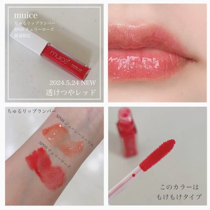 ちゅるリップランパー/muice/リッププランパーを使ったクチコミ(3枚目)