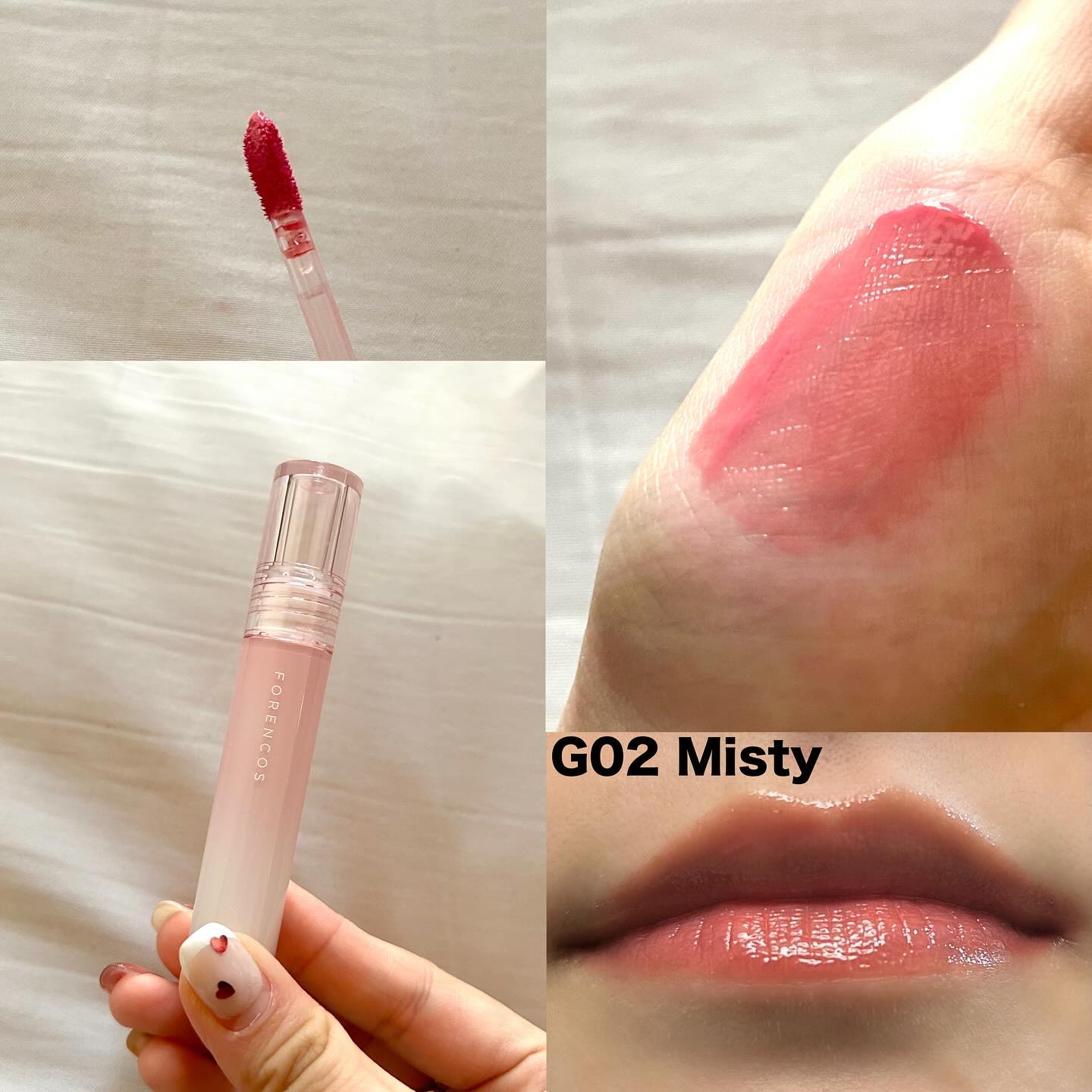 オールライトムードグローティント/フォレンコス/リップティントを使ったクチコミ（3枚目）