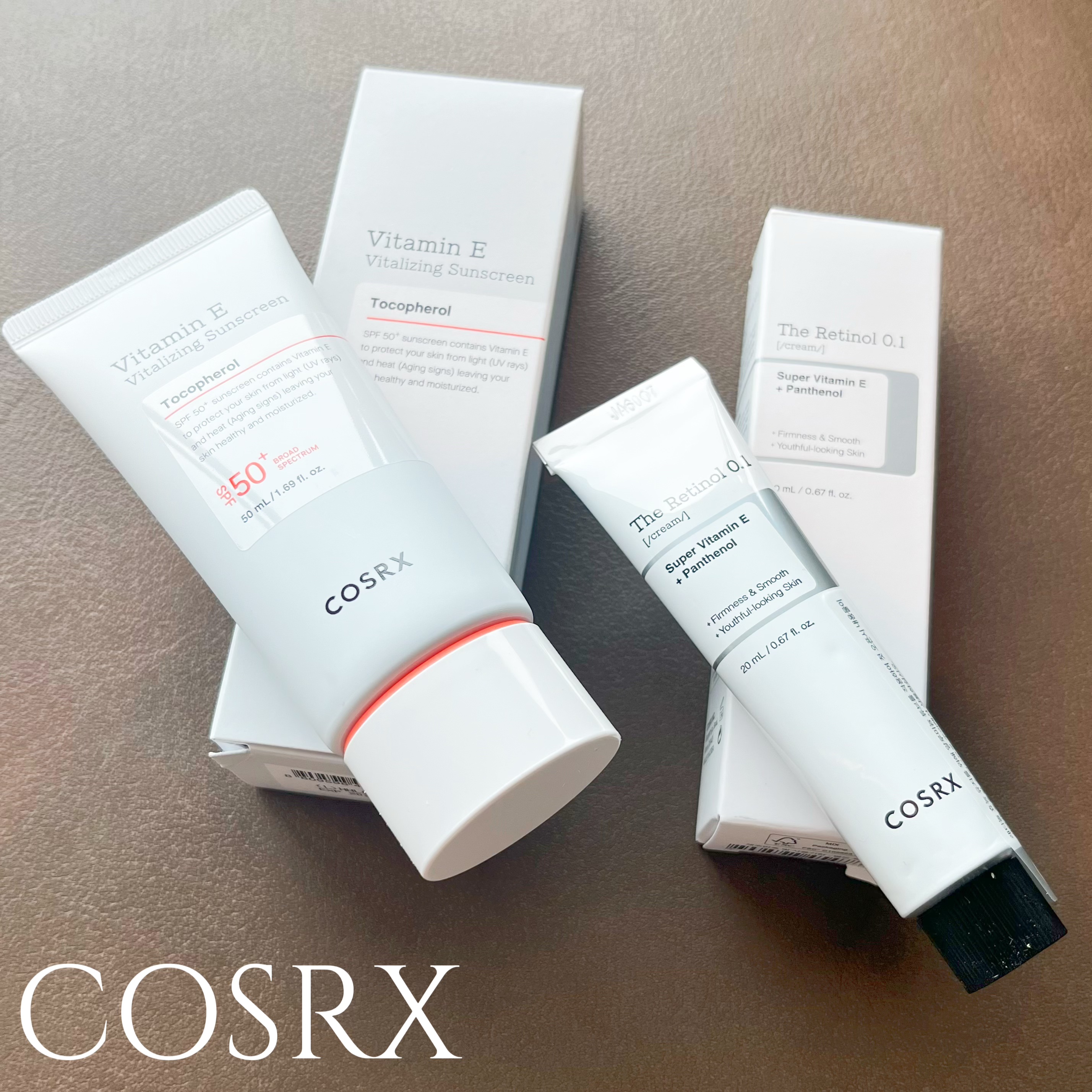 ビタミンEバイタライジングUVクリーム　SFP50＋/COSRX/日焼け止めクリームを使ったクチコミ（1枚目）