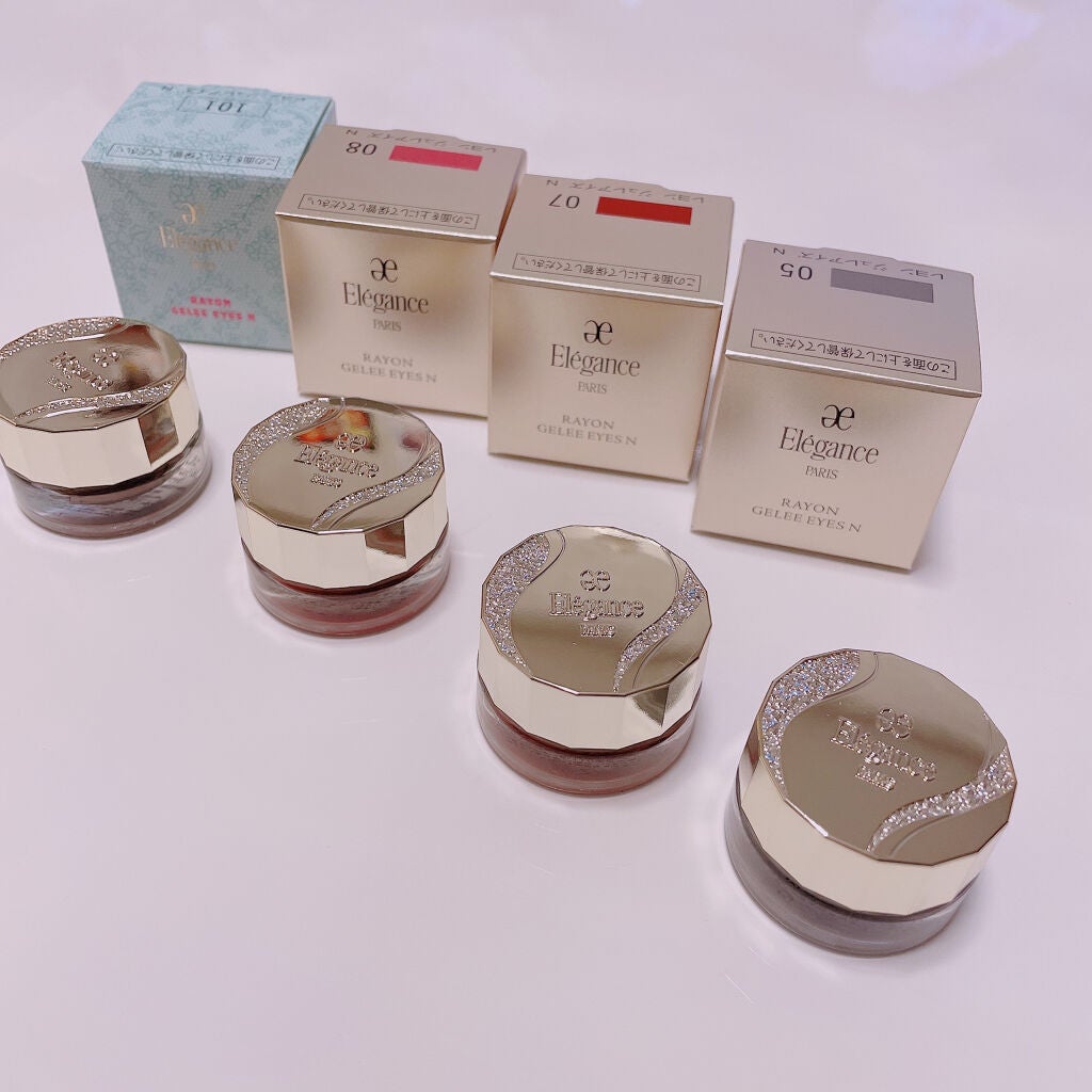レヨン ジュレアイズ N/Elégance/ジェル・クリームアイシャドウを使ったクチコミ(2枚目)