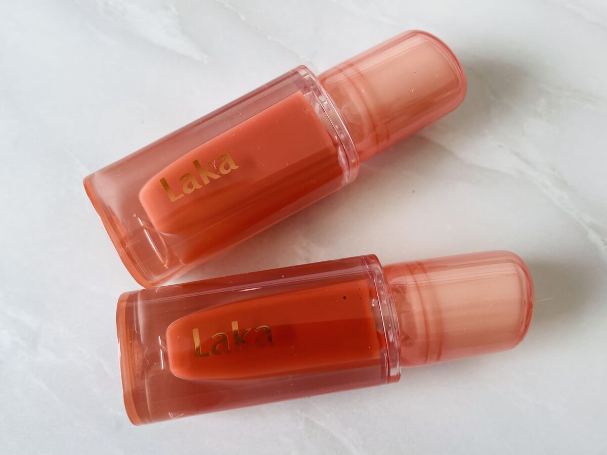 ジェリーイングヌードグロス/Laka/リップグロスを使ったクチコミ（1枚目）