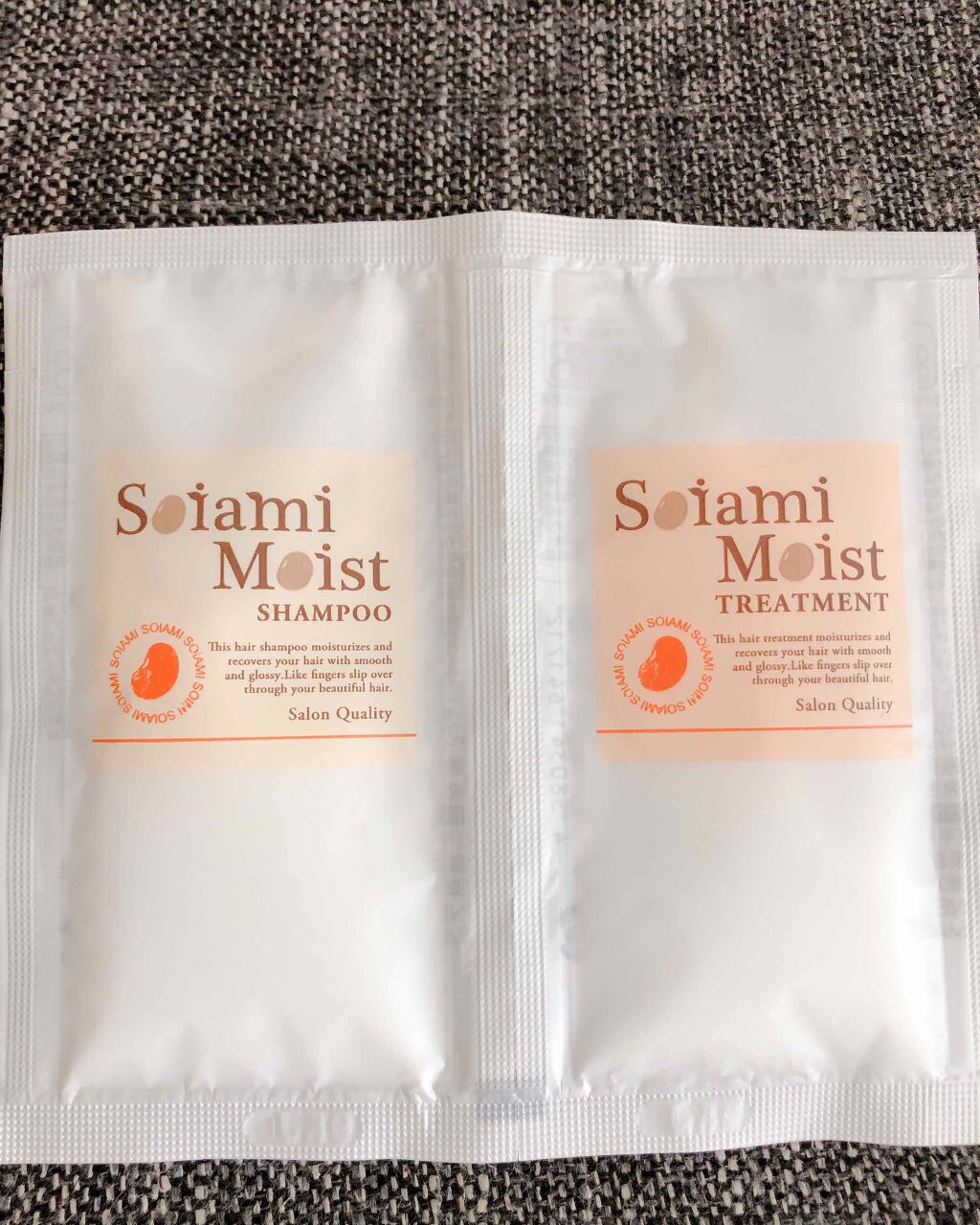 モイストシャンプー／トリートメント/soiami/市販シャンプーを使ったクチコミ（1枚目）