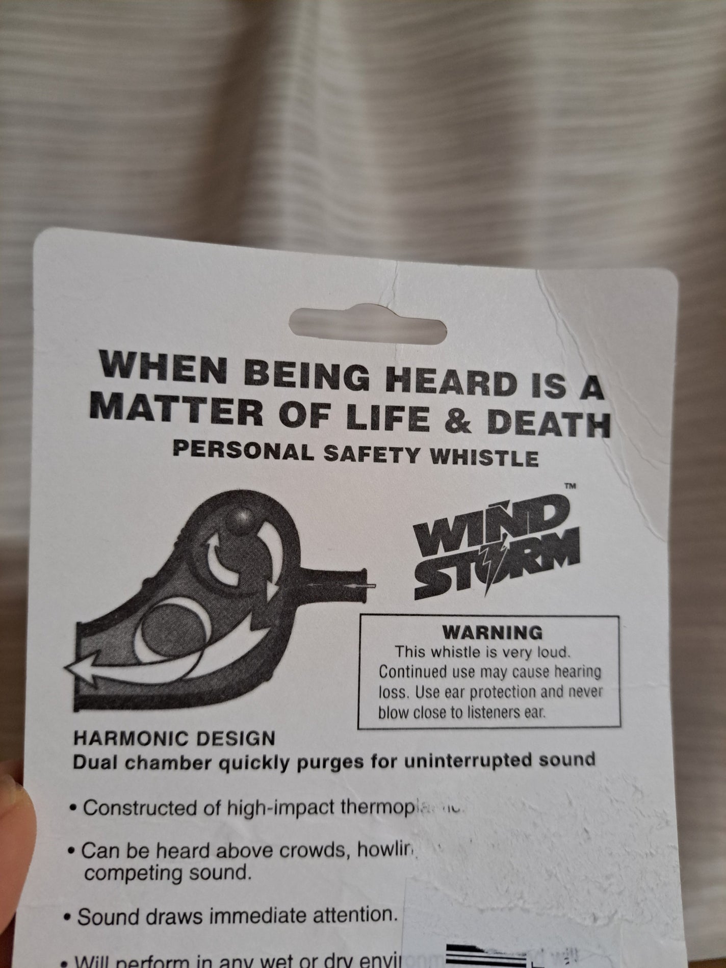 まるばつちゃん on LIPS 「【📣備えていますか❓️大きい音が必要な時はある📣】ウインドスト..」(4枚目)