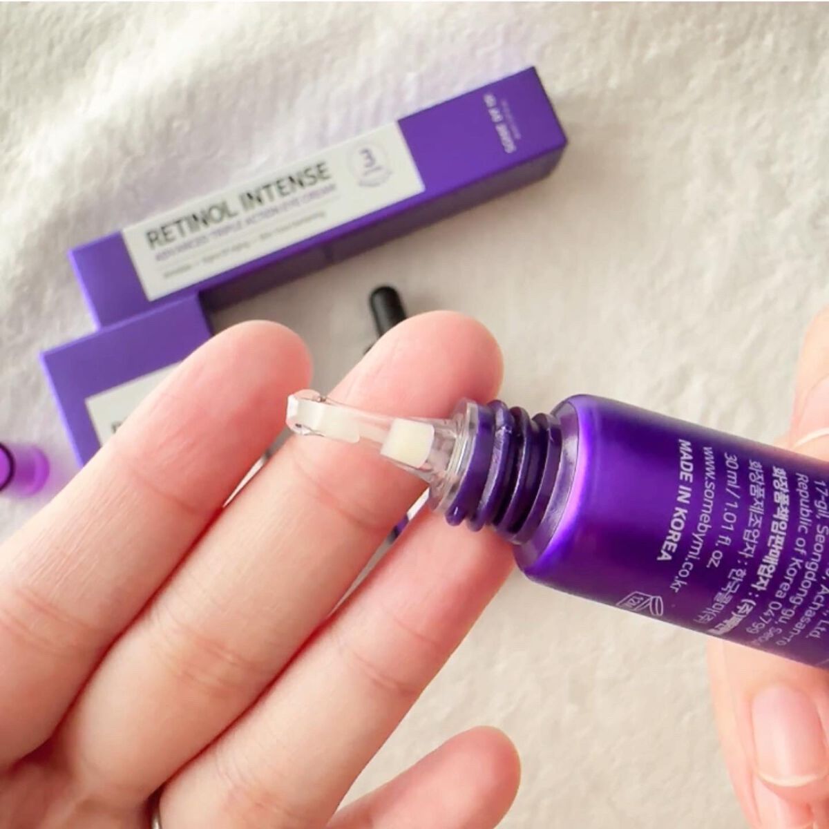 レチノールインテンシブ アドバンスドトリプルアクションアイクリーム/SOME BY MI/アイケア・アイクリームを使ったクチコミ(3枚目)