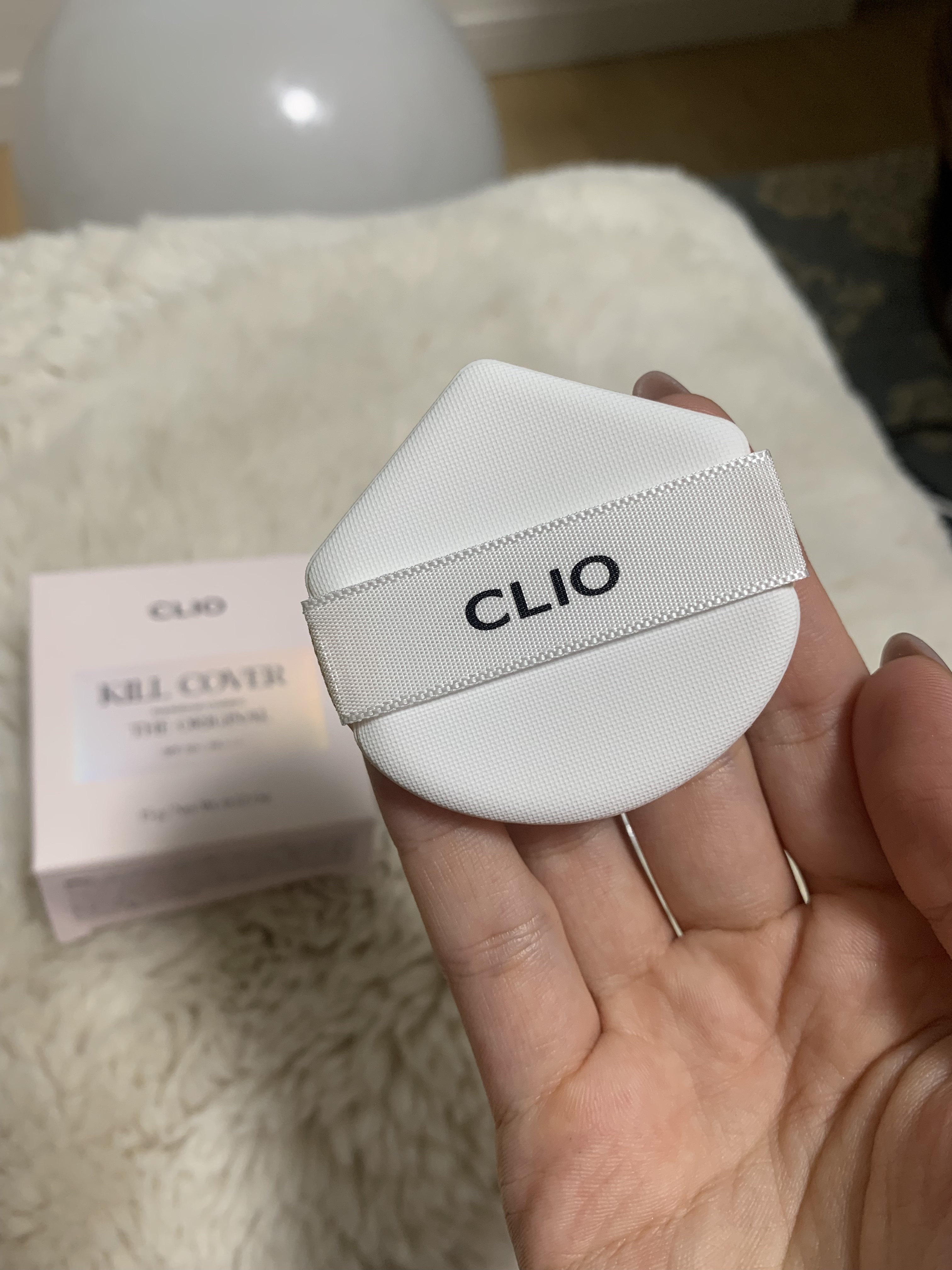 キル カバー ファンウェア クッション ザ オリジナル/CLIO/クッションファンデーションを使ったクチコミ（3枚目）