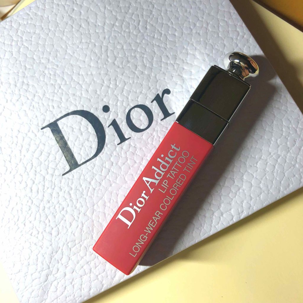 【旧】ディオール アディクト リップ ティント/Dior/リップグロスを使ったクチコミ(1枚目)