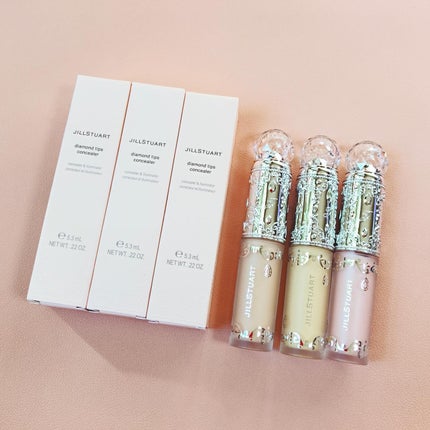 ダイヤモンドティップス コンシーラー<カバータイプ>/JILL STUART/リキッドコンシーラーを使ったクチコミ(5枚目)