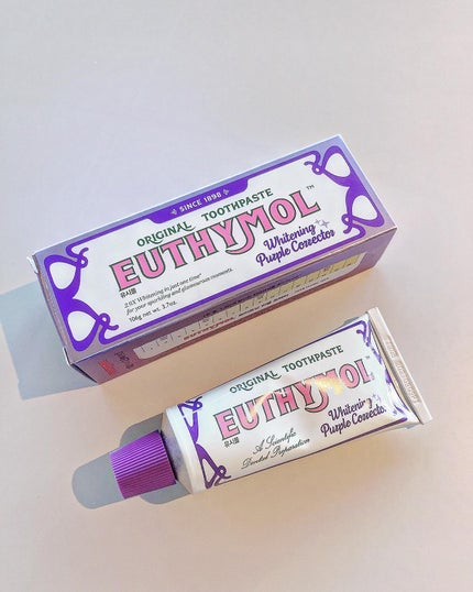 ホワイトパープル歯みがき ピーチフローラルミントの香り/EUTHYMOL/歯磨き粉を使ったクチコミ(5枚目)