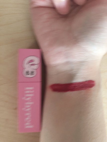 ブラッディライアー コーティングティント/lilybyred/リップティントを使ったクチコミ(5枚目)