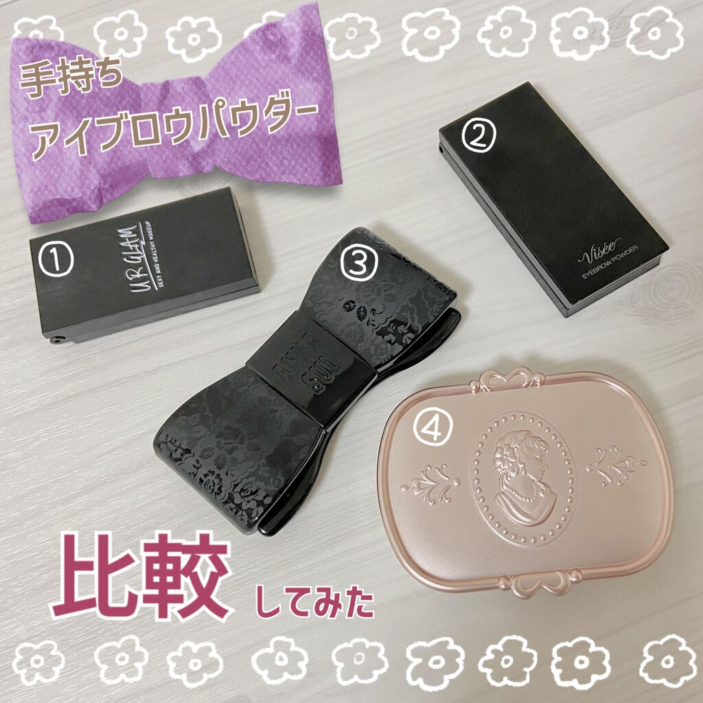 アイブロウ カラー コンパクト/ANNA SUI/パウダーアイブロウを使ったクチコミ(1枚目)