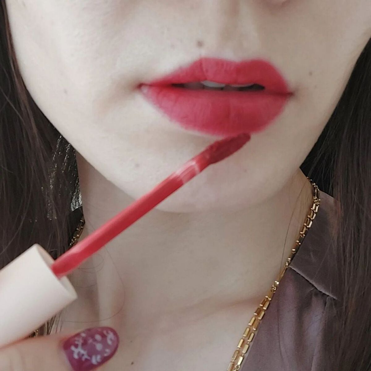 ブラーホイップド リップティント /SO GLAM/リップティントを使ったクチコミ(4枚目)