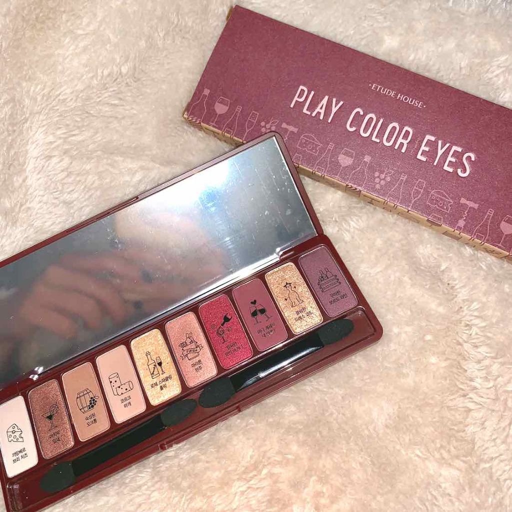 プレイカラー アイシャドウ/ETUDE/アイシャドウパレットを使ったクチコミ（1枚目）