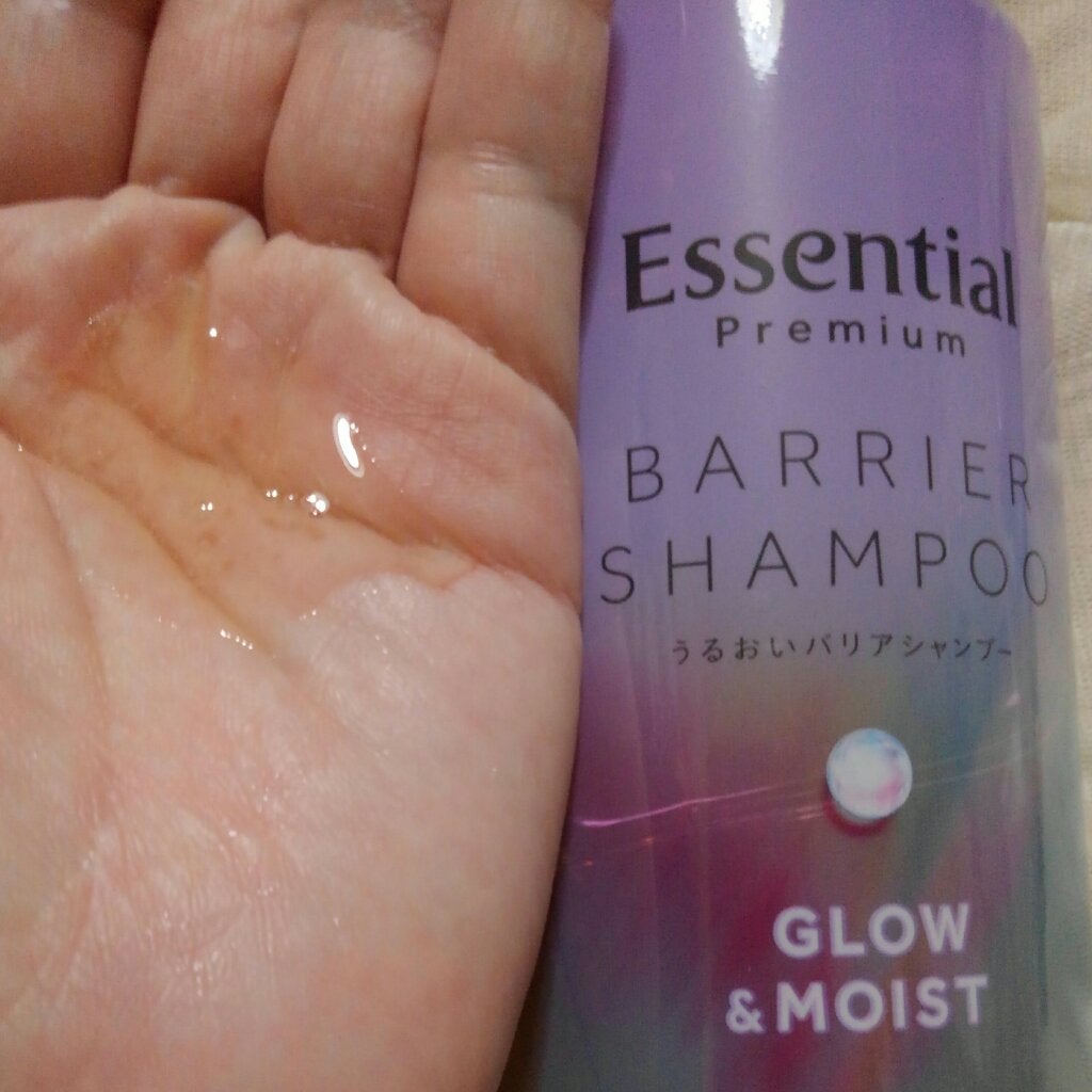 エッセンシャル プレミアム うるおいバリアシャンプー/コンディショナー グロウ&モイスト/エッセンシャル/市販シャンプーを使ったクチコミ(3枚目)