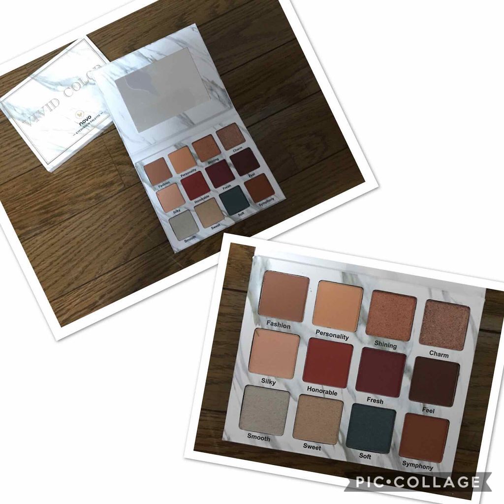 novo   アイシャドウパレット/NOVO/アイシャドウパレットを使ったクチコミ（2枚目）