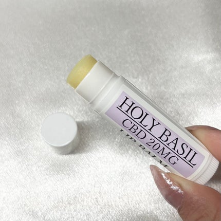 HOLYBASIL×CBDアロマリップクリーム/トゥルシーの森/リップケアを使ったクチコミ(4枚目)