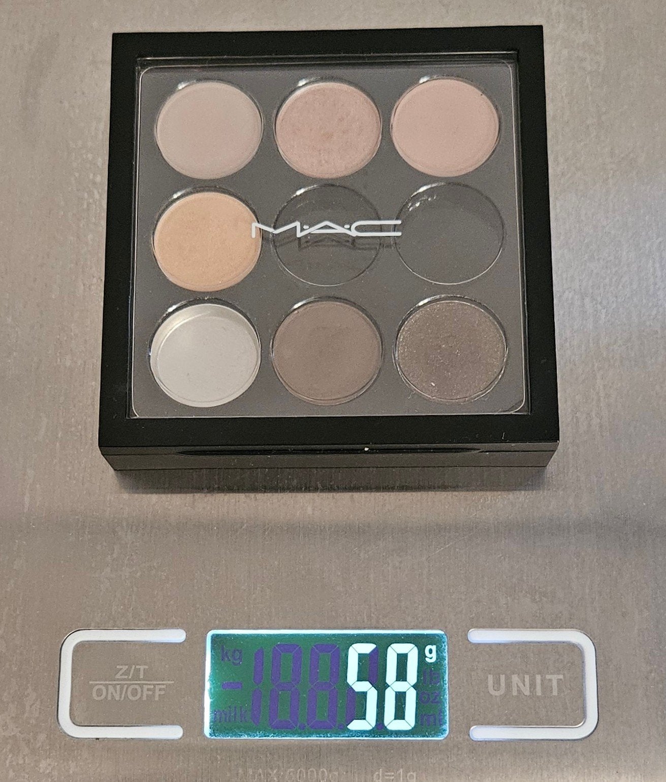 スモール アイシャドウ×9/M・A・C/アイシャドウパレットを使ったクチコミ(5枚目)