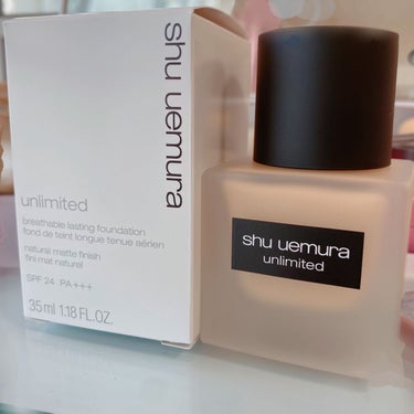 アンリミテッド ラスティング フルイド/shu uemura/リキッドファンデーションを使ったクチコミ（1枚目）