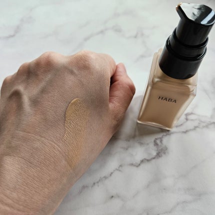 薬用 タイムケア リキッドファンデーション(さっぱり)/HABA/リキッドファンデーションを使ったクチコミ(3枚目)