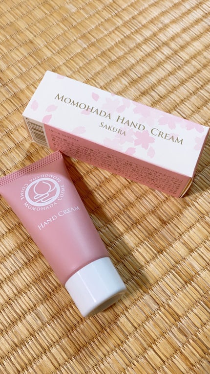 嵐山桃肌こすめ ハンドクリーム