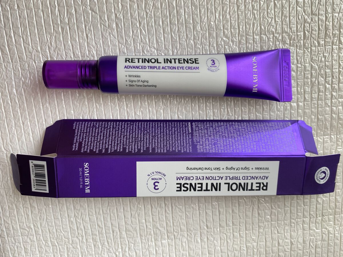レチノールインテンシブ アドバンスドトリプルアクションアイクリーム/SOME BY MI/アイケア・アイクリームを使ったクチコミ（2枚目）