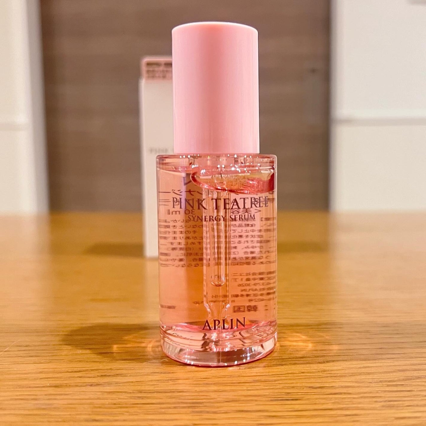 ピンクティーツリーシナジーセラム/APLIN/美容液を使ったクチコミ(6枚目)