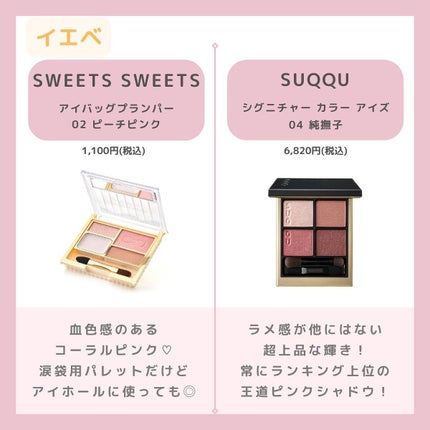アイバッグプランパー/スウィーツ スウィーツ/アイシャドウパレットを使ったクチコミ(3枚目)