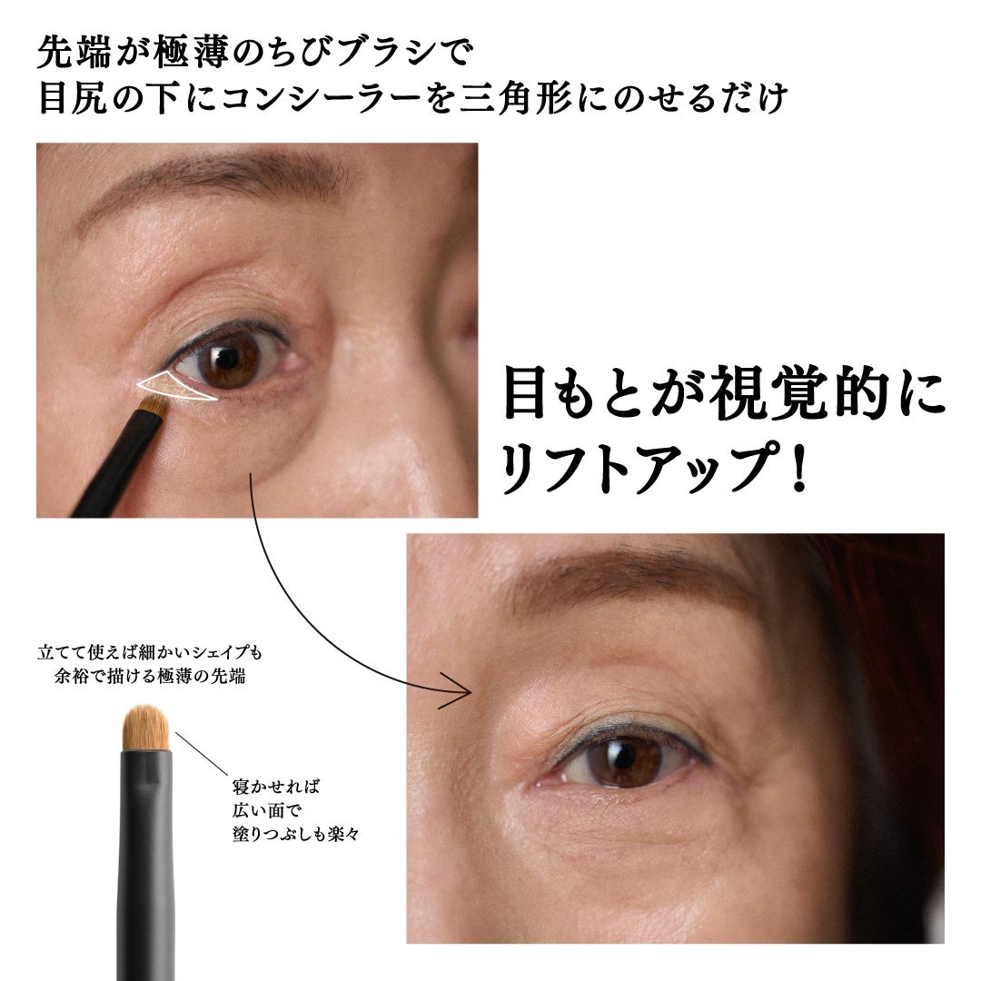 CHOUPRIE on LIPS 「【コンシーラーを的確にのせれば、目もとは一瞬で若返る】目もとを..」(2枚目)