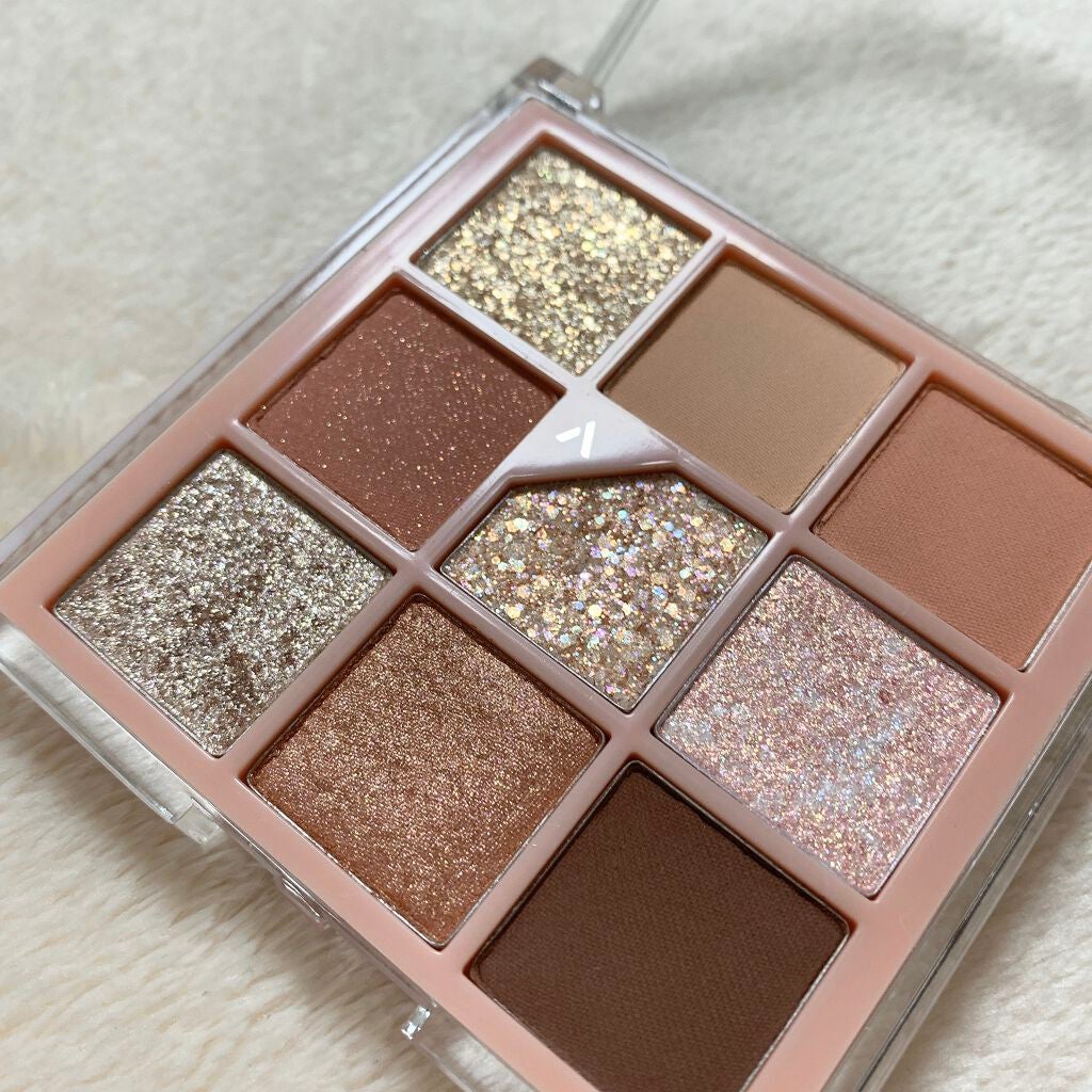 グリッターペディアアイパレット/unleashia/アイシャドウパレットを使ったクチコミ(1枚目)