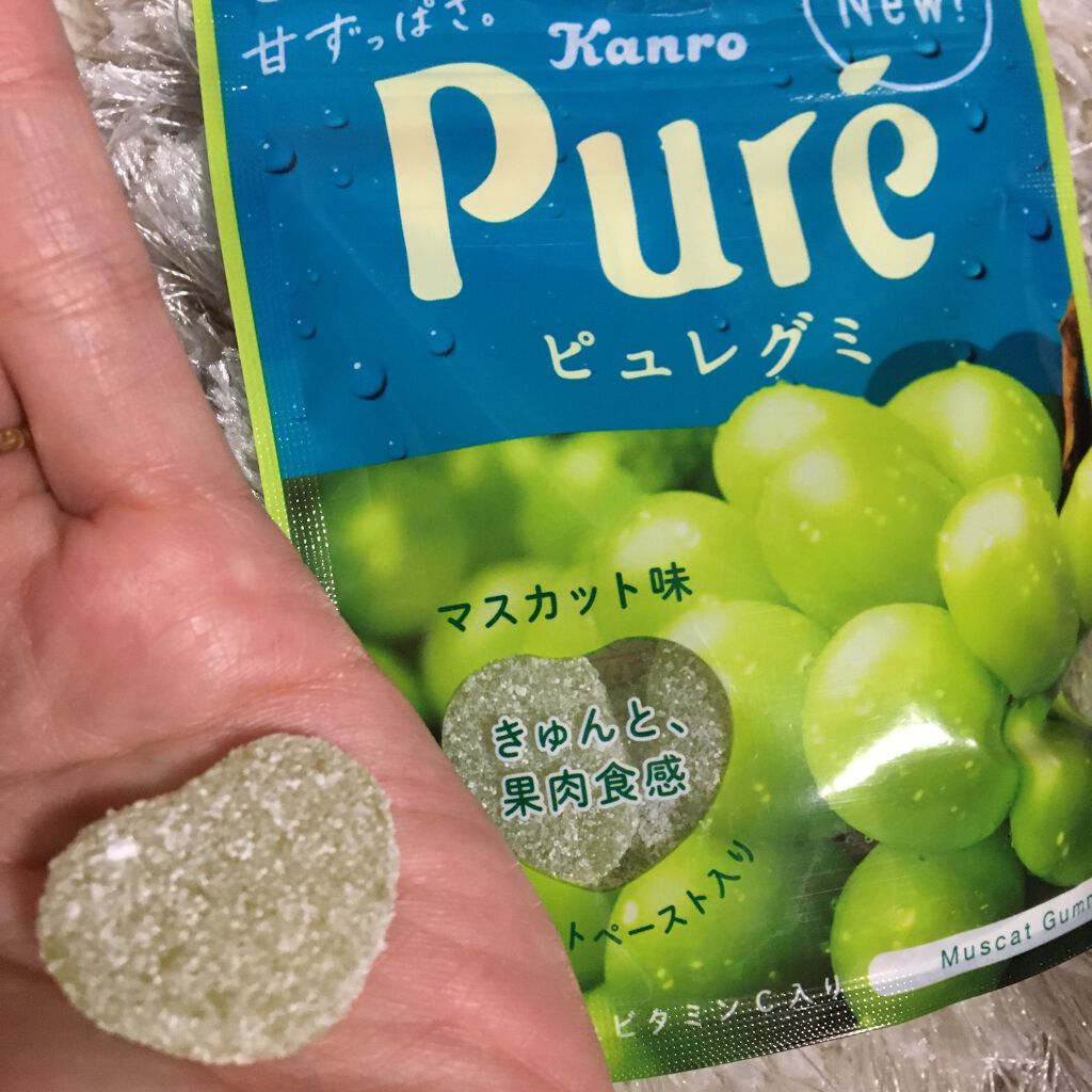 ピュレグミ グレープ味/カンロ/食品を使ったクチコミ（1枚目）