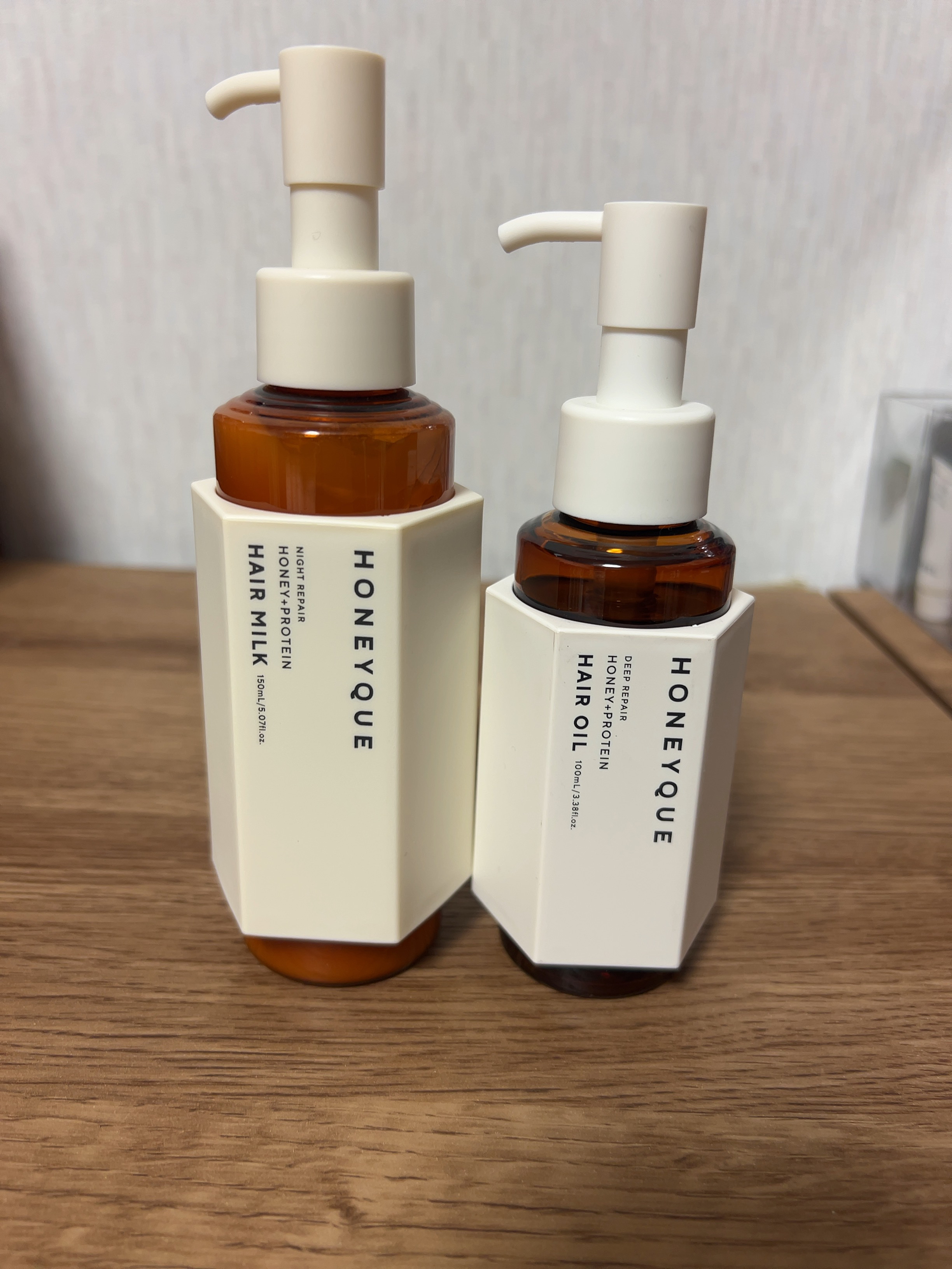 ナイトリペア 2WAY ヘアミルク モイスト/ハニーク/ヘアミルクを使ったクチコミ（1枚目）