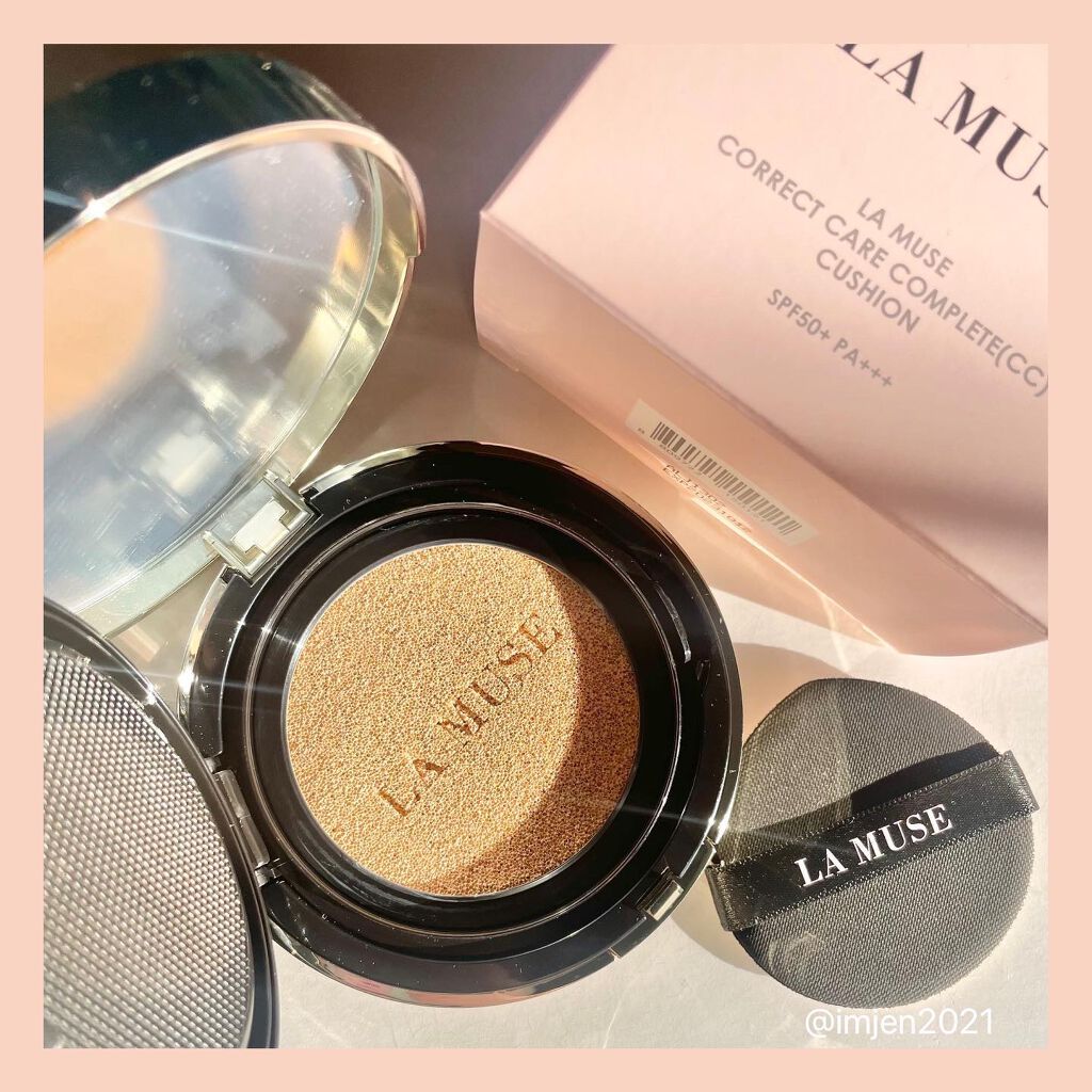 CORRECT CARE COMPLETE CC CUSHION/ラミューズ/クッションファンデーションを使ったクチコミ（3枚目）